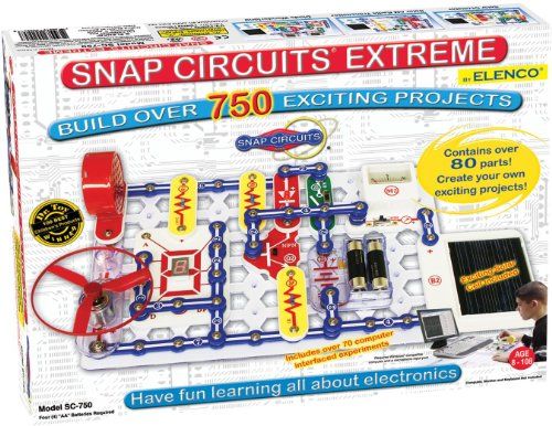 Productafbeelding van de Snap Circuits Extreme SC-750 Electronics Exploration Kit | Meer dan 750 STEM...