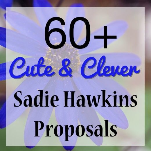 60+ Harika ve Kolay Sadie Hawkins Dans Önerileri