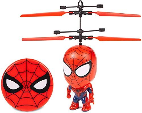 صورة المنتج لـ Marvel 3.5 بوصة: طائرة هليكوبتر Spider-Man Flying Figure IR (Marvel ، Spider-Man)