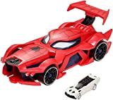 صورة المنتج لمشغل Marvel Hot Wheels Spider-Man Web-Car Launcher [حصريًا على أمازون]