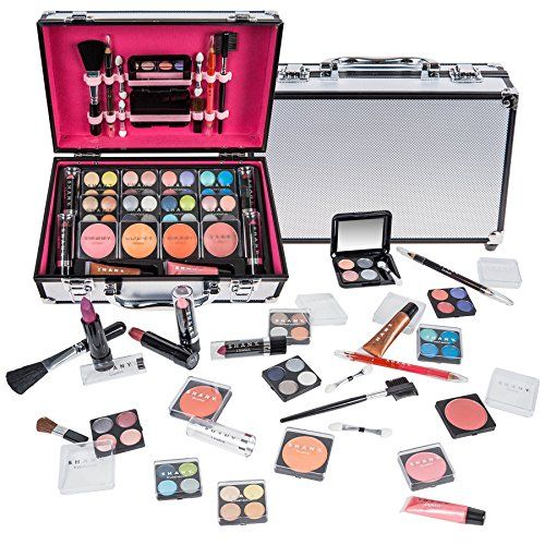 Obrázek produktu pouzdra SHANY Carry All Makeup Train Case s profesionálním make-upem a opakovaně použitelným hliníkovým pouzdrem -...